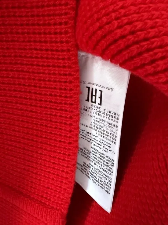 ♥️♥️♥️ Salvatore Ferragamo wool/cashmere red A-line skirt size M/L - Picture 6 of 11